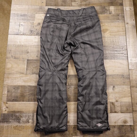 Columbia High Volt Omni-Heat Omni-Tech Snow Pants Women's Size XL Gray Plaid - Picture 12 of 15